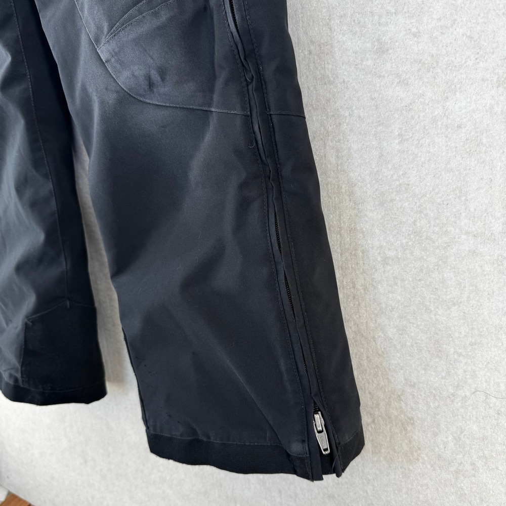 Spyder Youth 12 Black Insulated Snow Pants Ski Snowboard Full Side Zip Pockets - Picture 6 of 12